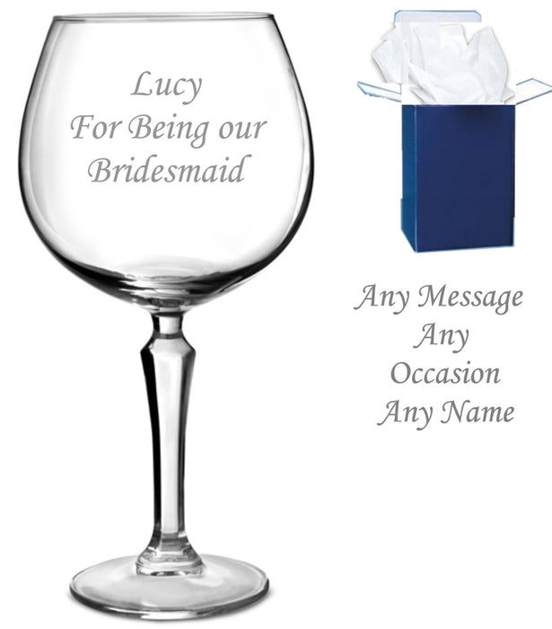 Gin Cocktail Balloon Glass-Gin Tonic