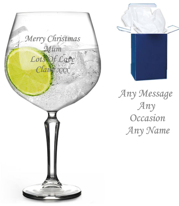 Gin Cocktail Balloon Glass-Gin Tonic