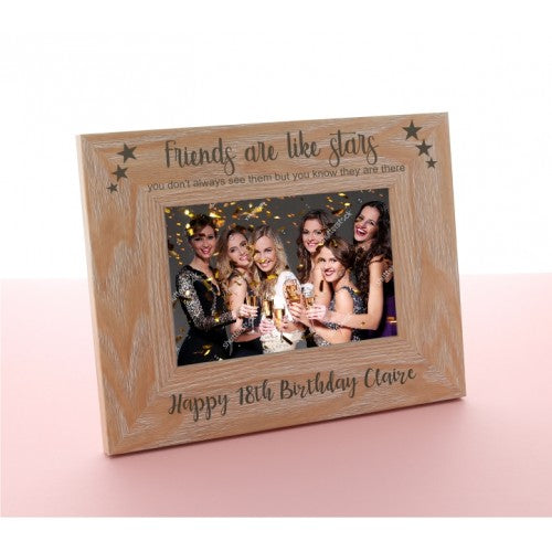 Engraved Wooden Personalized Photo Frame