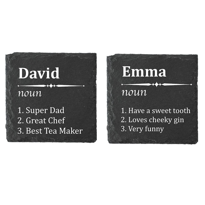 Personalised Laser Engraved Gifts Ideas Present For Mum Dad Birthday Christmas Mothers Fathers Day Name Definition Pink Mug