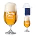 personalized engraved stemmed beer glass 380ml, if Carlsberg done dads/ grandad