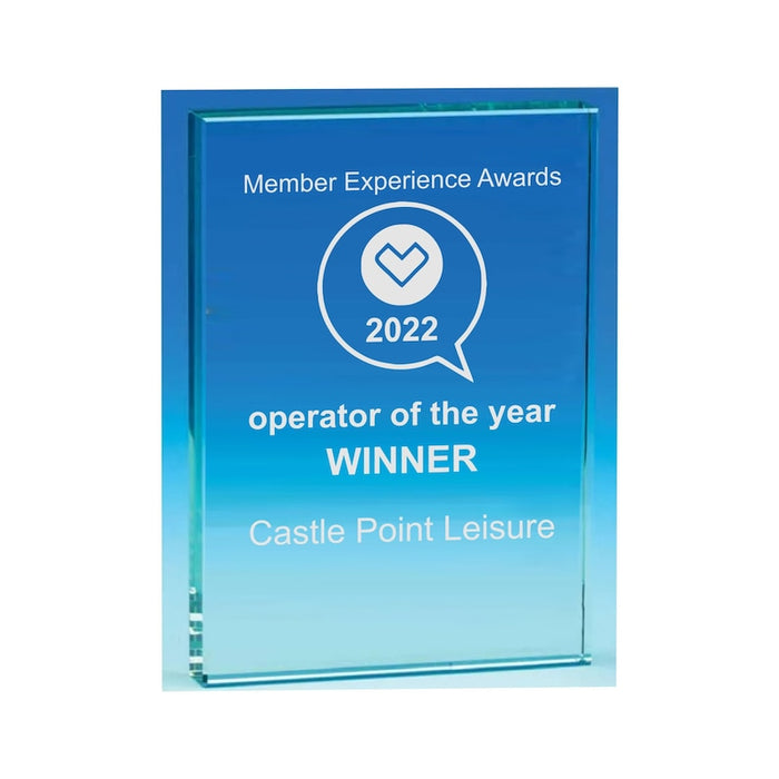 Personalised Engraved Glass Employee Award, Retirement Appreciation, For Manager, Staff ,Retirement Award, Long Service Award